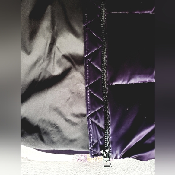 Arctic Expedition Puffer Coat, M/M, Irredescent purple, never used - Picture 9 of 15